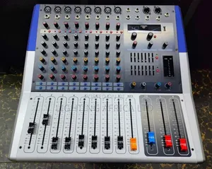 8 Channels Pro Powered Mixer Usb/Bluetooth 1000 Watts