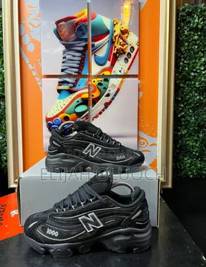 Black Quality New Balance 1000