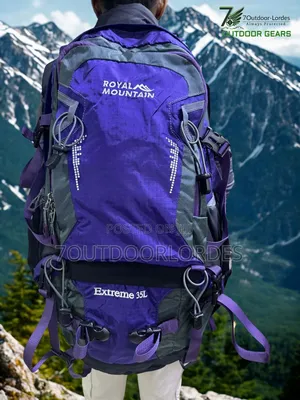 35l Hiking Bag Backpack (Purple)