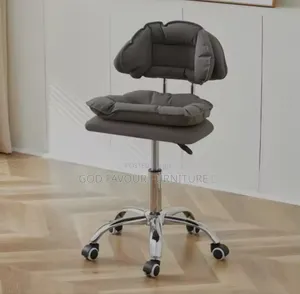 Swivel Adjustable Height Gray Bar Stool Ytf4wa
