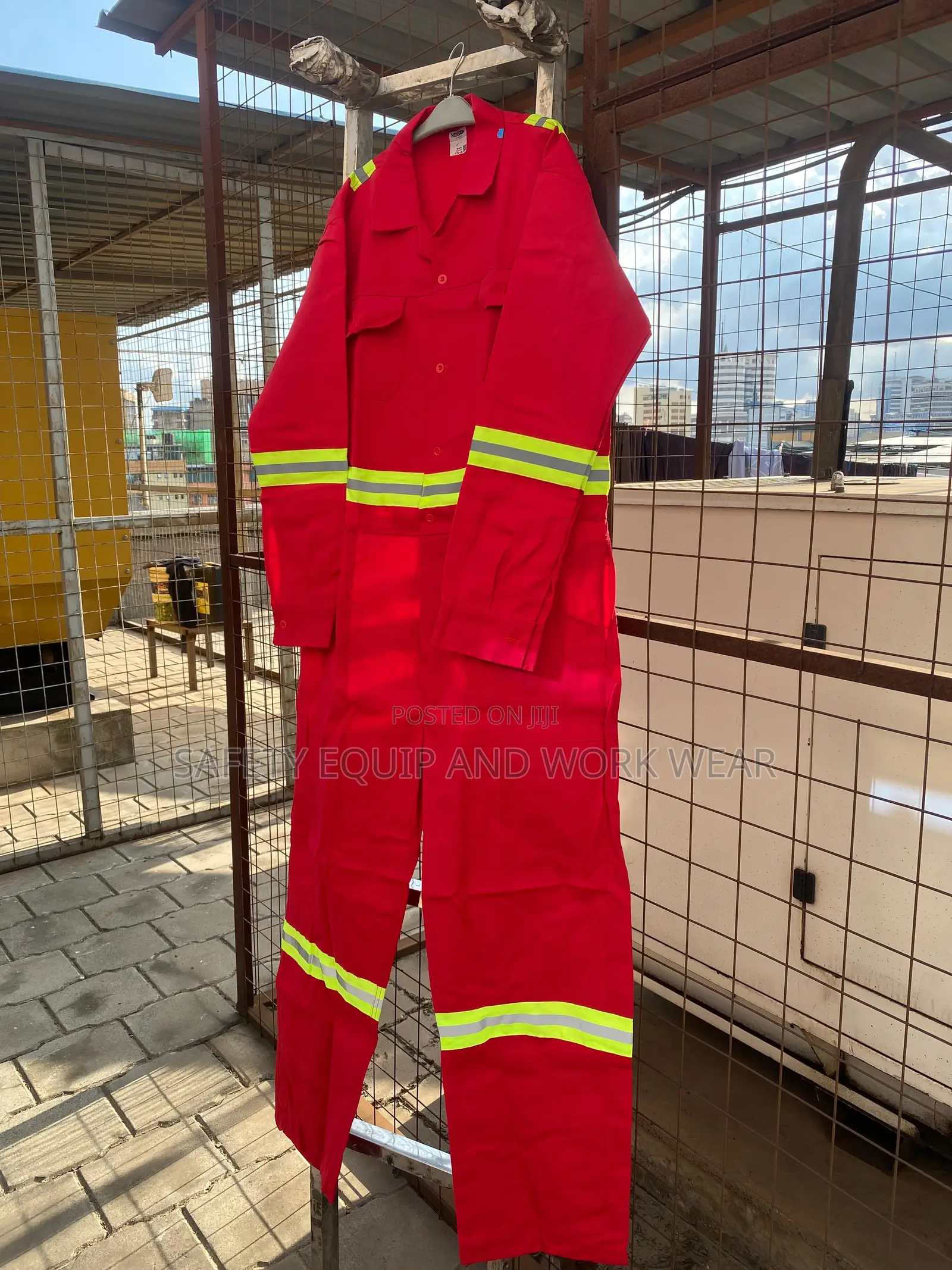 Reflective Overall For Janitorial Teams