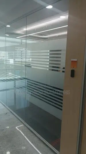 Custom Design Stripped Frosted Film