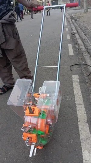 2 Seed Hand Push Roller Seed Planter