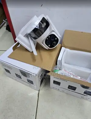 6mp Ai Solar Dual View Mini Battery Camera X15 Zoom Lens
