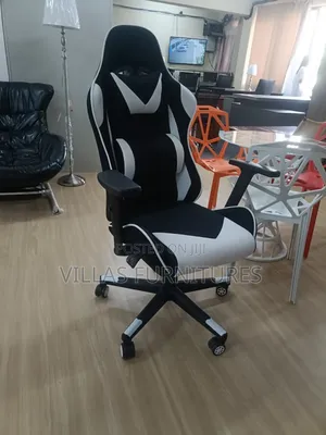 White Recliner Gaming Chair
