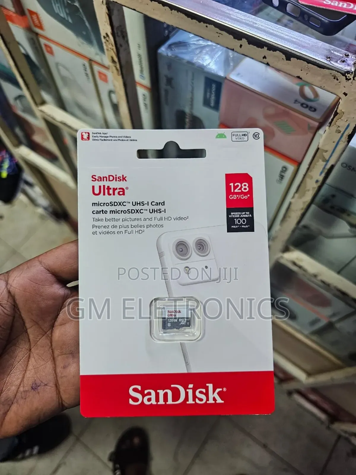 128gb Sandisk Micro Sd 100mb/S-New Version.