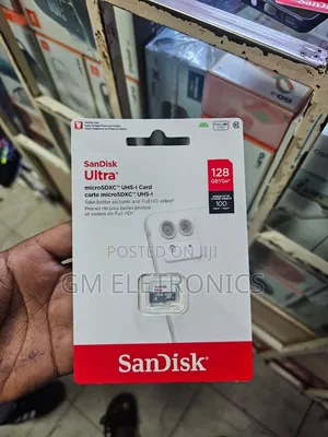 128gb Sandisk Micro Sd 100mb/S-New Version.