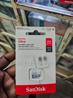 512gb Sandisk Ultra Microsd Card 100mb/S(New Version).