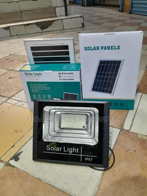 Light Sensor Security Solar Light 100 Wattsand Remote