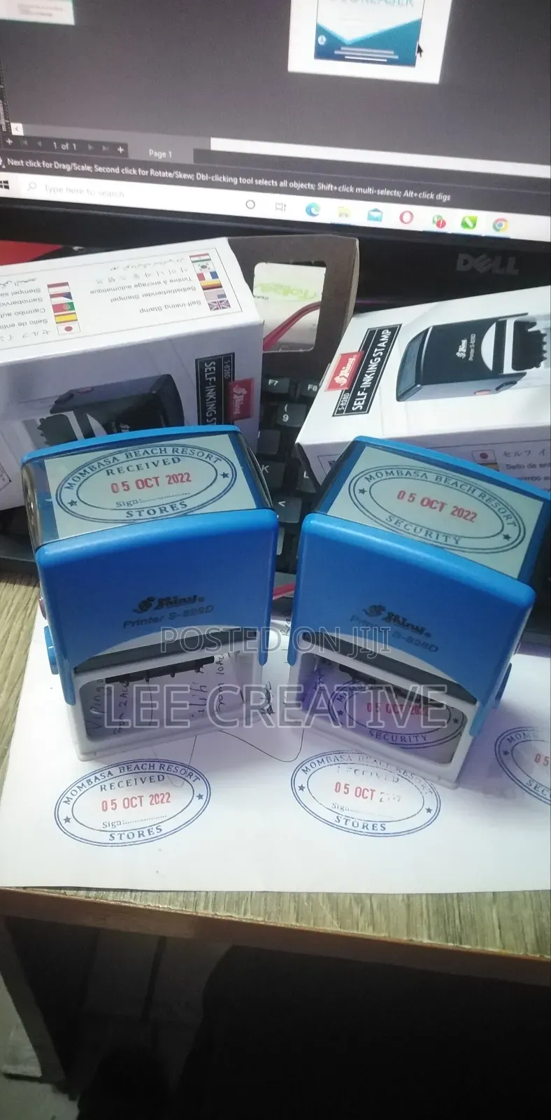 Office Stationery (Diaries, Stamps, Notebooks, Business Cards,Flyers)