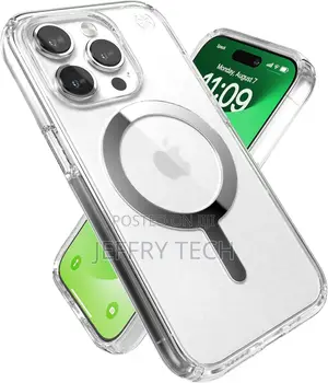 Speck Clear iPhone 15 Pro Case - Built for Magsafe