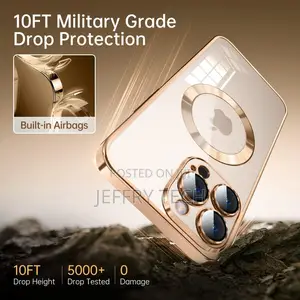 Spevert Magsafe Case for iPhone 14 Pro Max Electroplated