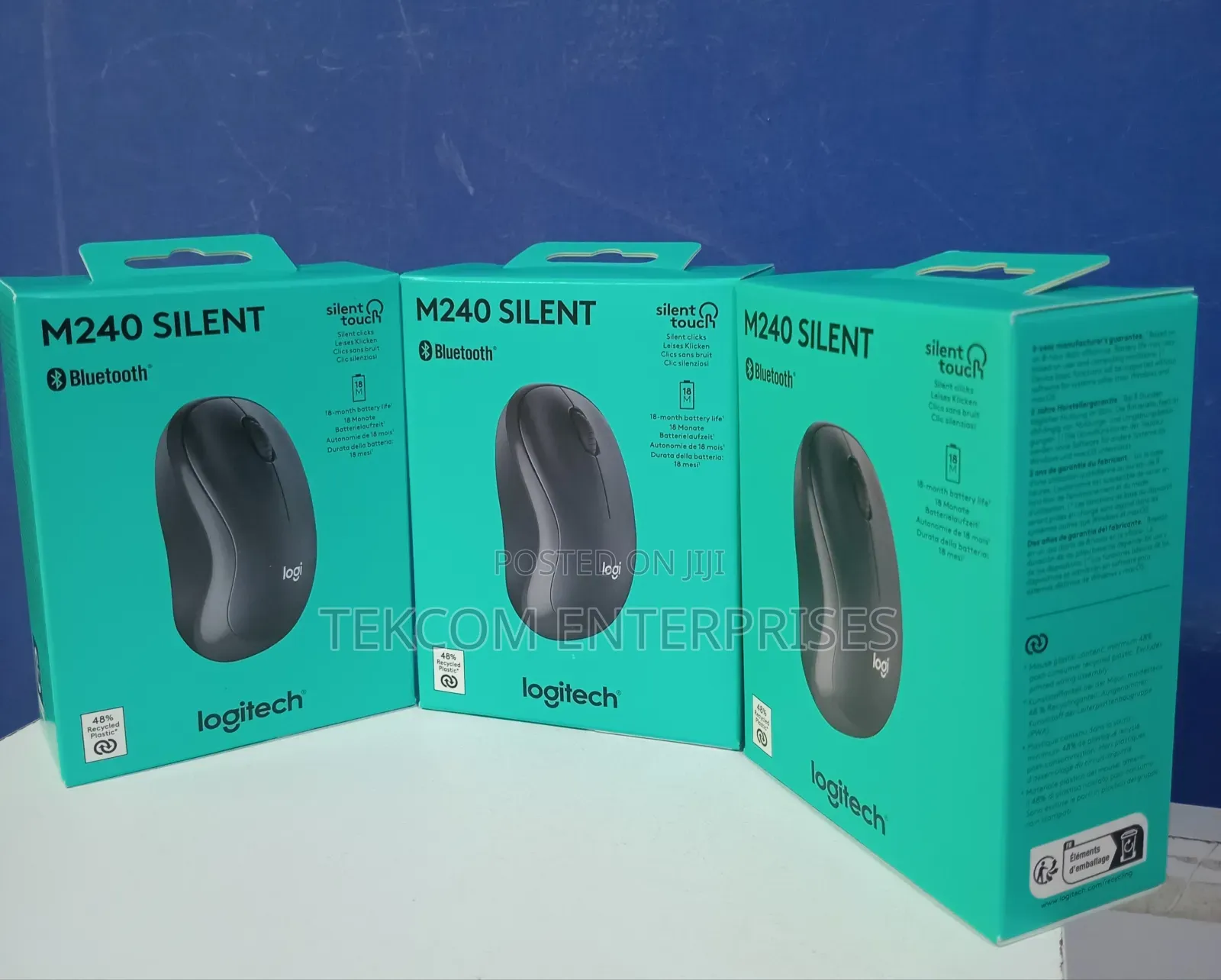 Logitech Wireless Mouse M240 Bluetooth Mouse