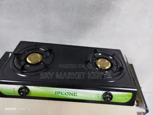 Ipcone Black 2 Burner Tabletop Gas Cookers