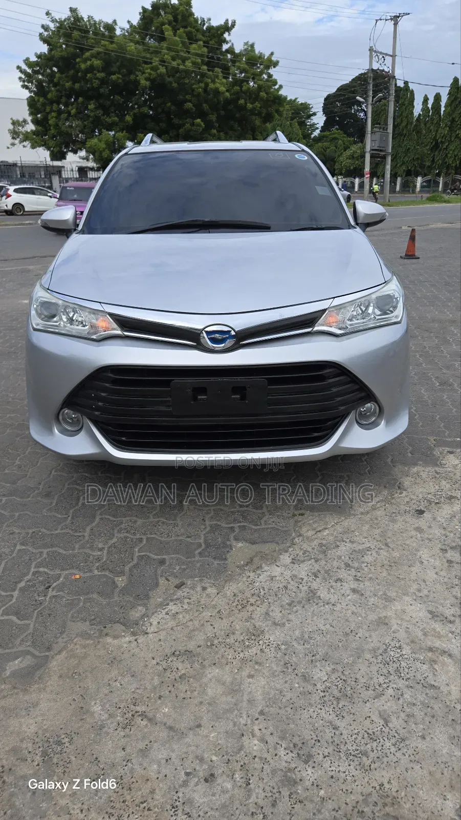 Toyota Corolla Fielder 2017 Silver