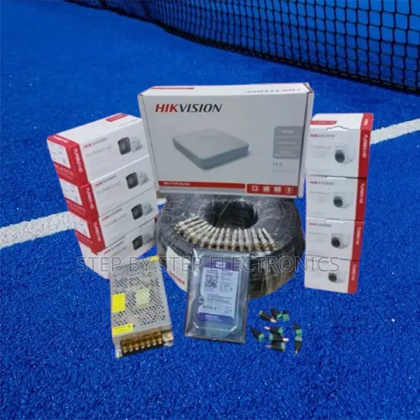 Stunning Image Hikvision 8 1080p CCTV Cameras Full Package
