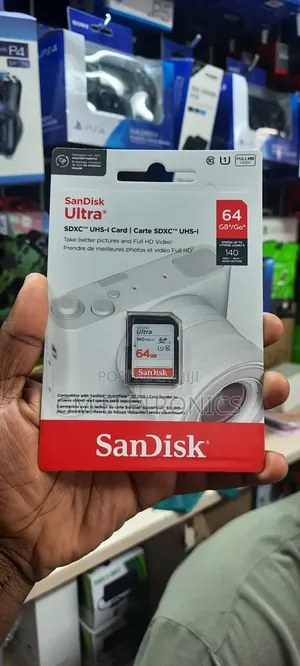 64gb Ultra Sd Card With 140mb/S Read Speed -New Version.