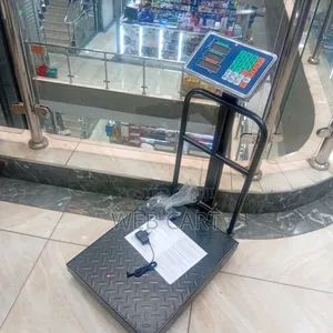 Professional 300kg Platform Scale – Rechargeable Portable
