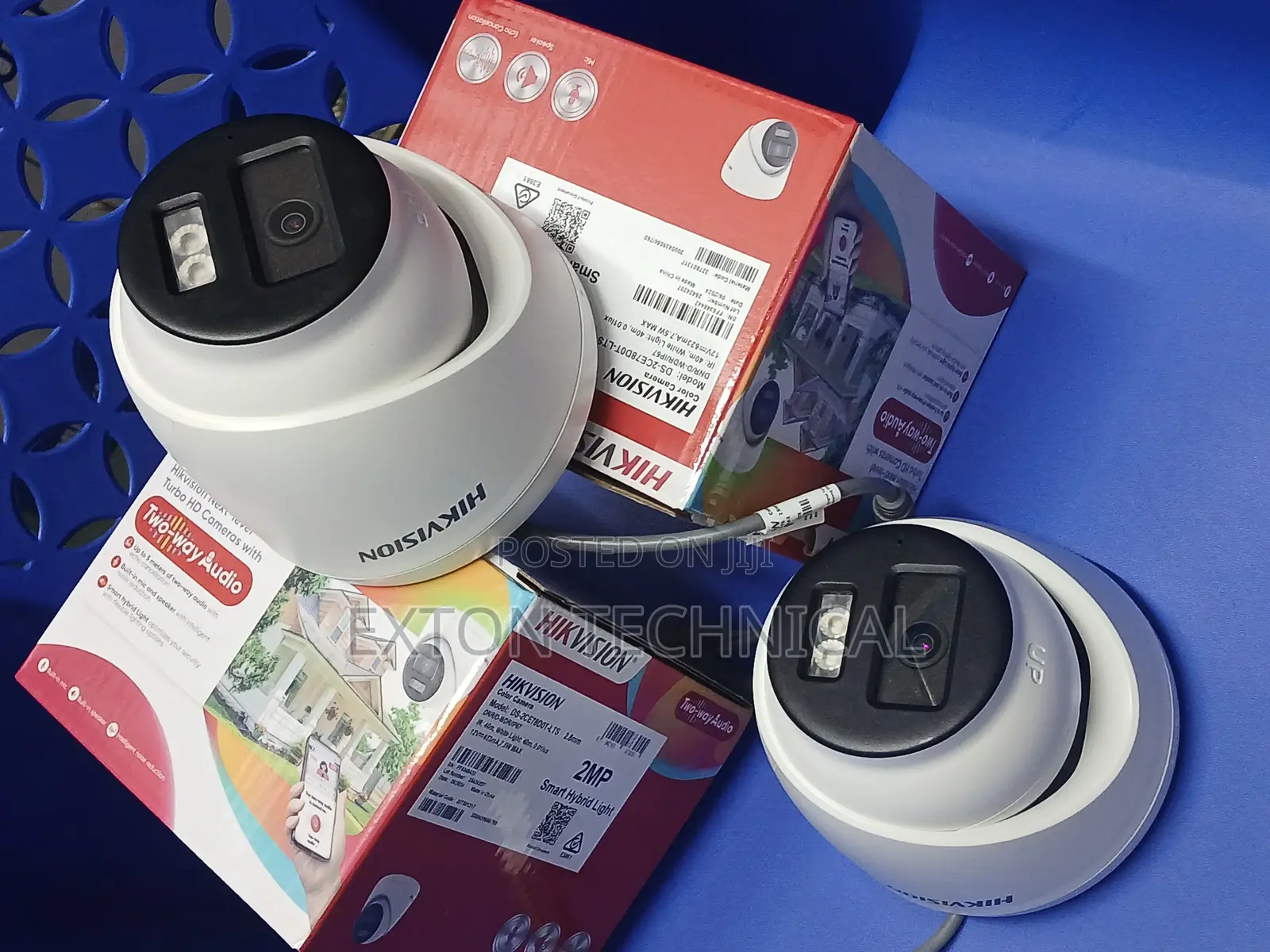 Hikvision Ds-2ce78d0t-LTS Two Way Audio Turret Camera