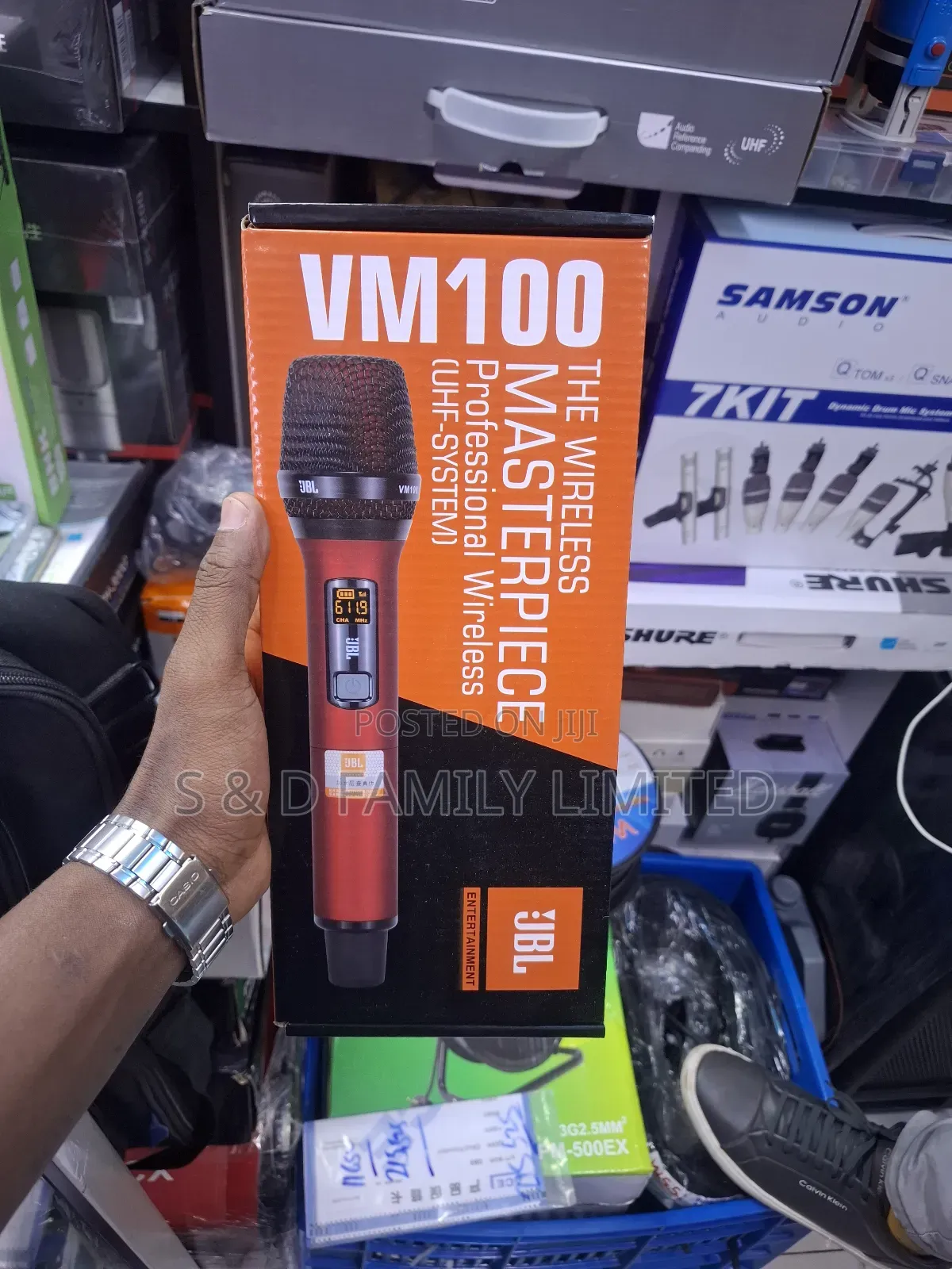 JBL Vm 100 Single Wireless Microphone