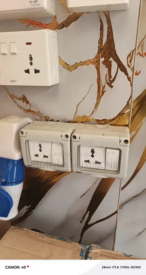 Universal Waterproof Double Socket