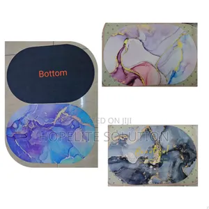 Rubber Bottom Bathroom Mats