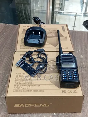 Uv-82 Baofeng Two-Way Radio – 10km Communication Range