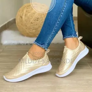 Designer Goldbrown Sneakers