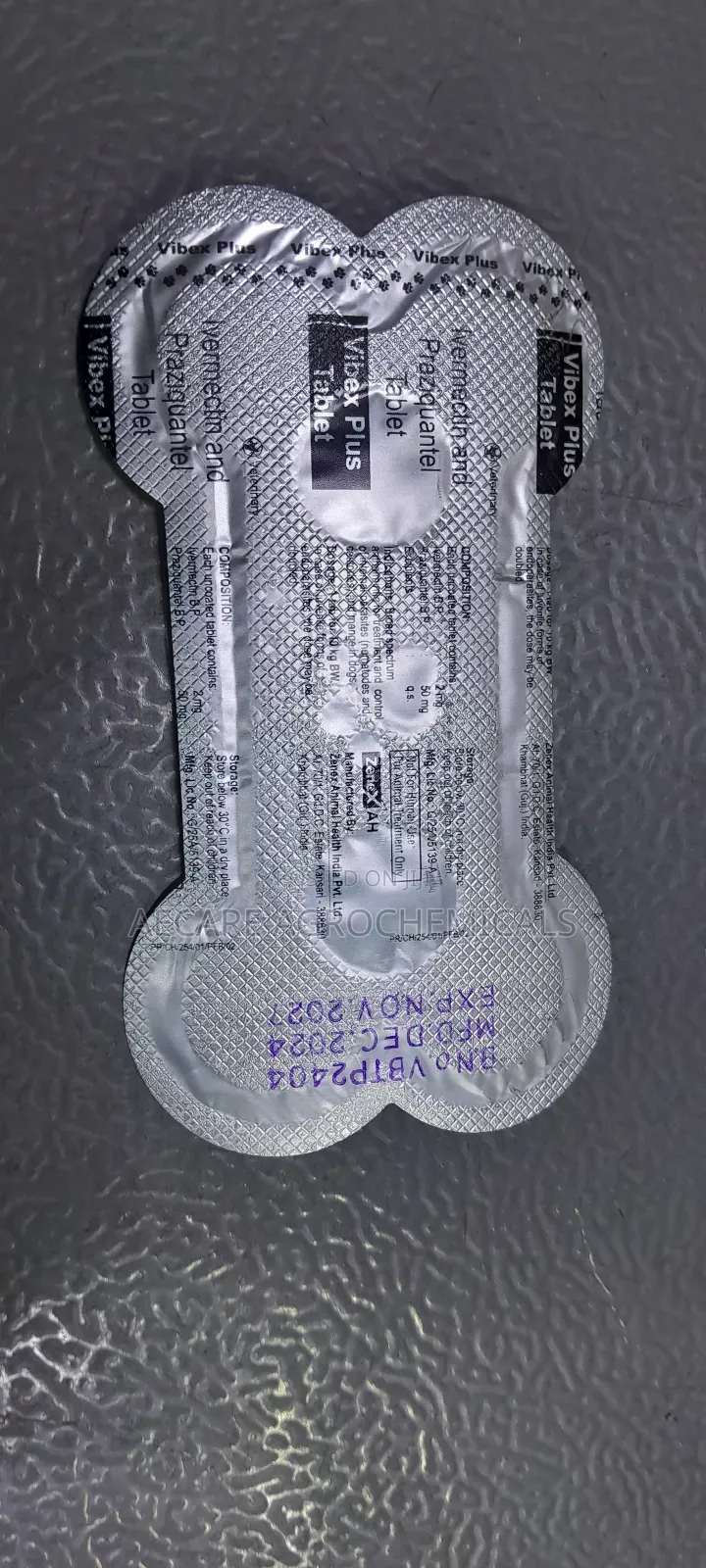 Vibex Plus Tablet 2 Tab Pack Endparasite And Ectoparasites