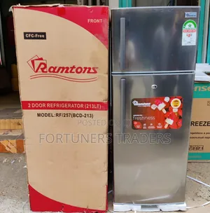 Double Door Refrigerator 213 Litres Ramtons
