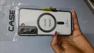 Raleavo Magnetic Case for Samsung Galaxy S21 Blac Plating.