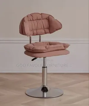 Armless Comfy Padded Counter Bar Stool With Metal Base Jfx5v
