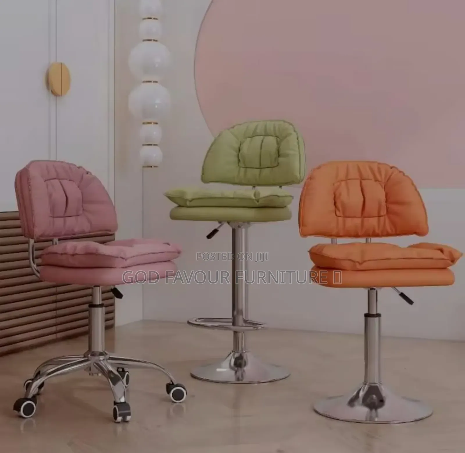 Colorful Generic Modern Adjustable Bar Stool Armless Tv4wq
