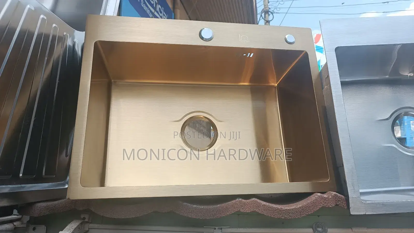 Gold Kitchen Sink