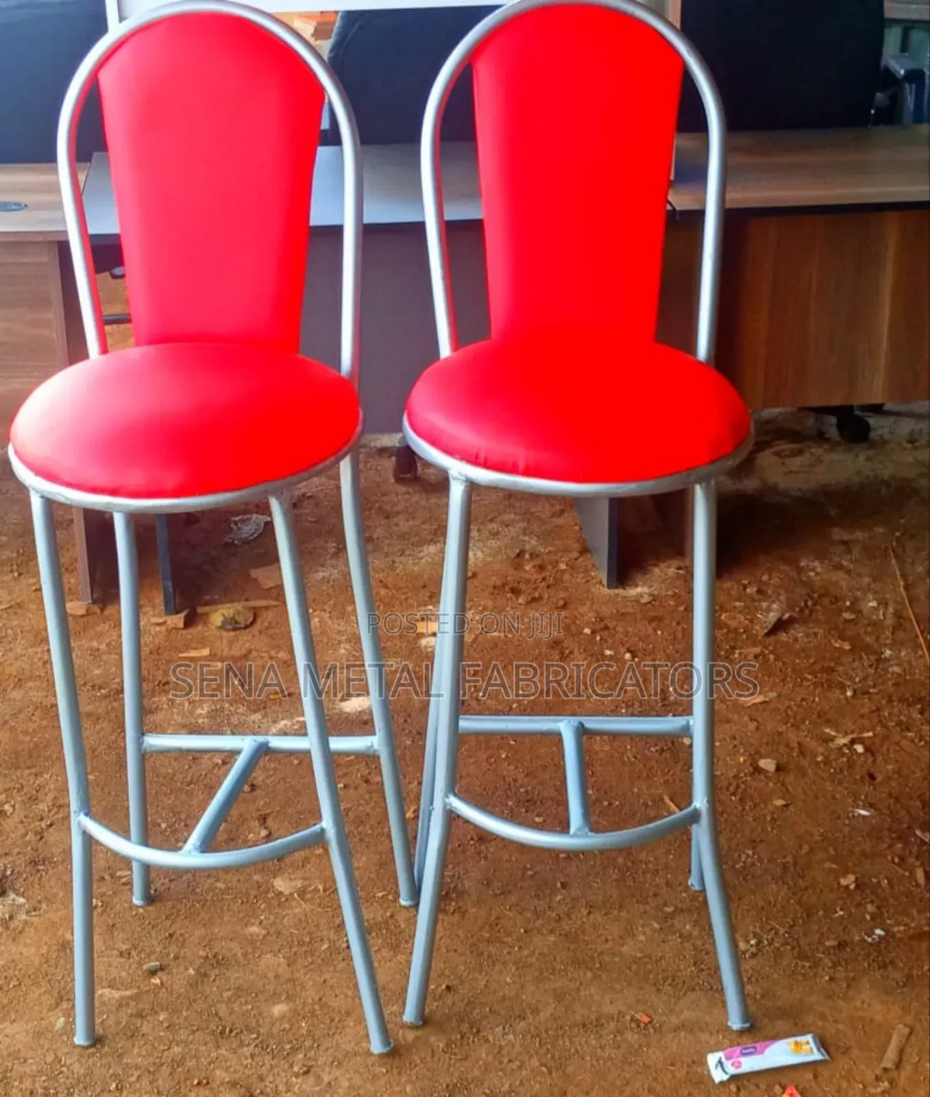 Modern High Stools Set of 2.