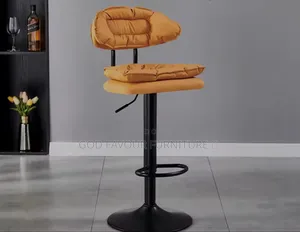 Vintage Adjustable Height Counter Bar Stool Armless Vf4wz