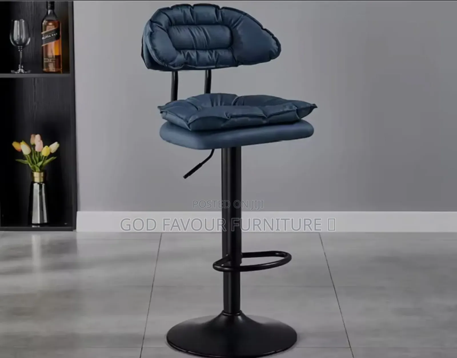 Generic Taburete Comfy Padded Bar Stool Fe3w