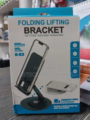 Universal 360-Degree Rotating Phone Stand - Full Metal Mount