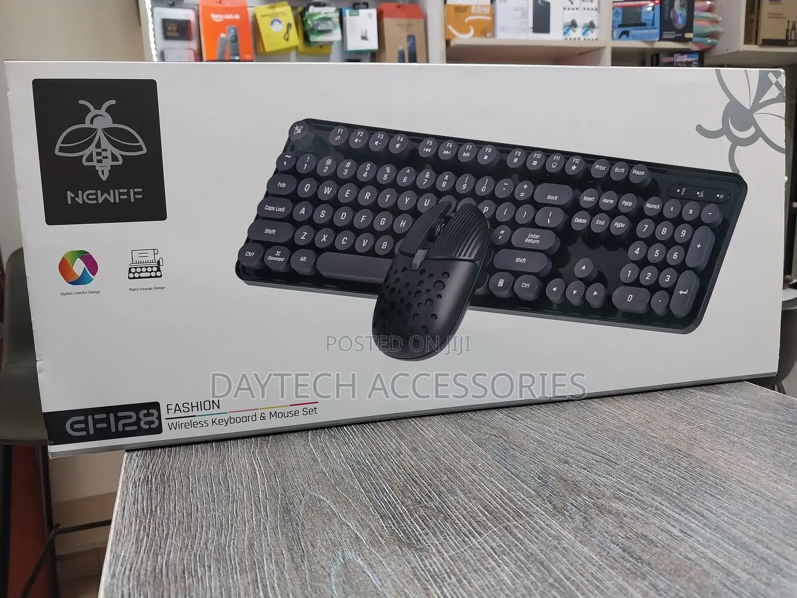 Newff Ef128 2.4g Wireless Mouse Wireless Keyboard Set