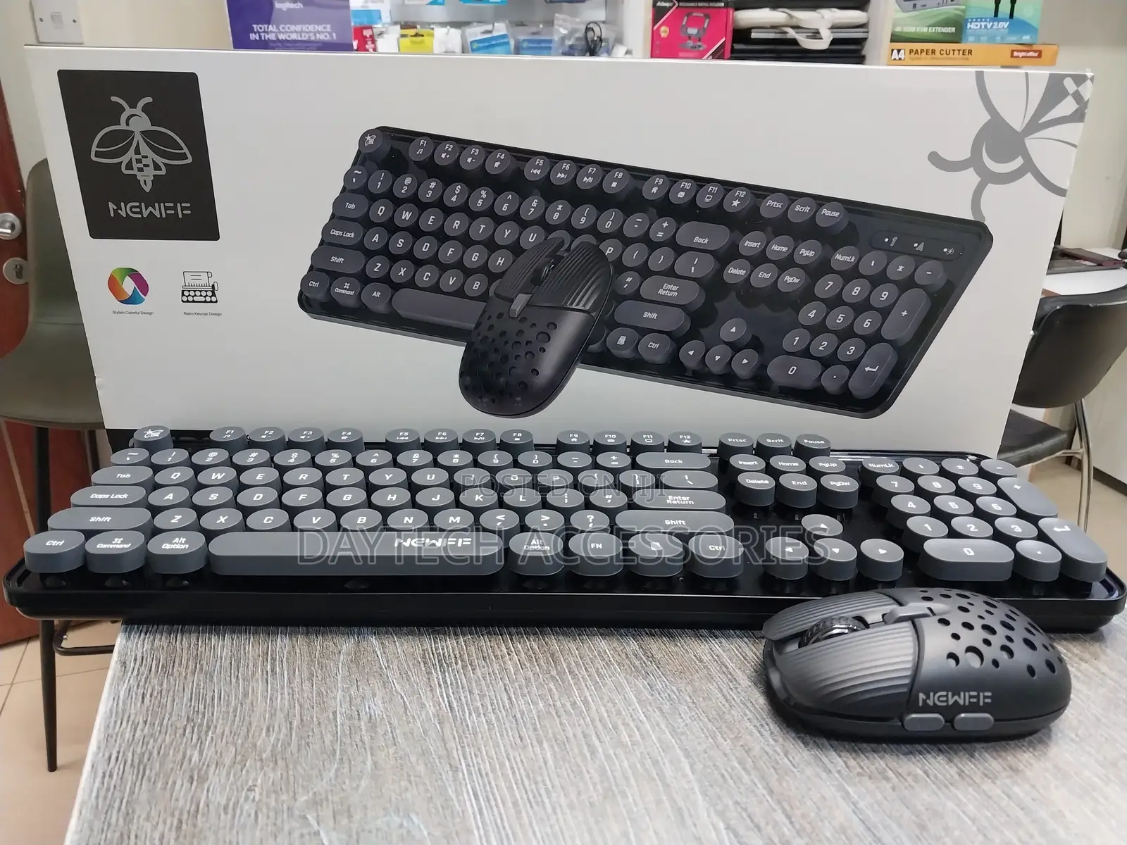 Newff Ef128 2.4g Wireless Mouse Wireless Keyboard Set