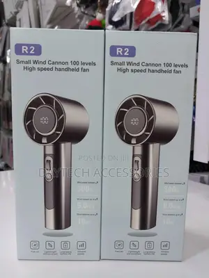 Small Rechargeable Fan | 100 Wind Speed Portable Cooling Fan