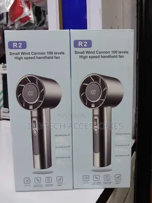 100 Speed Handheld Fan Rechargeable