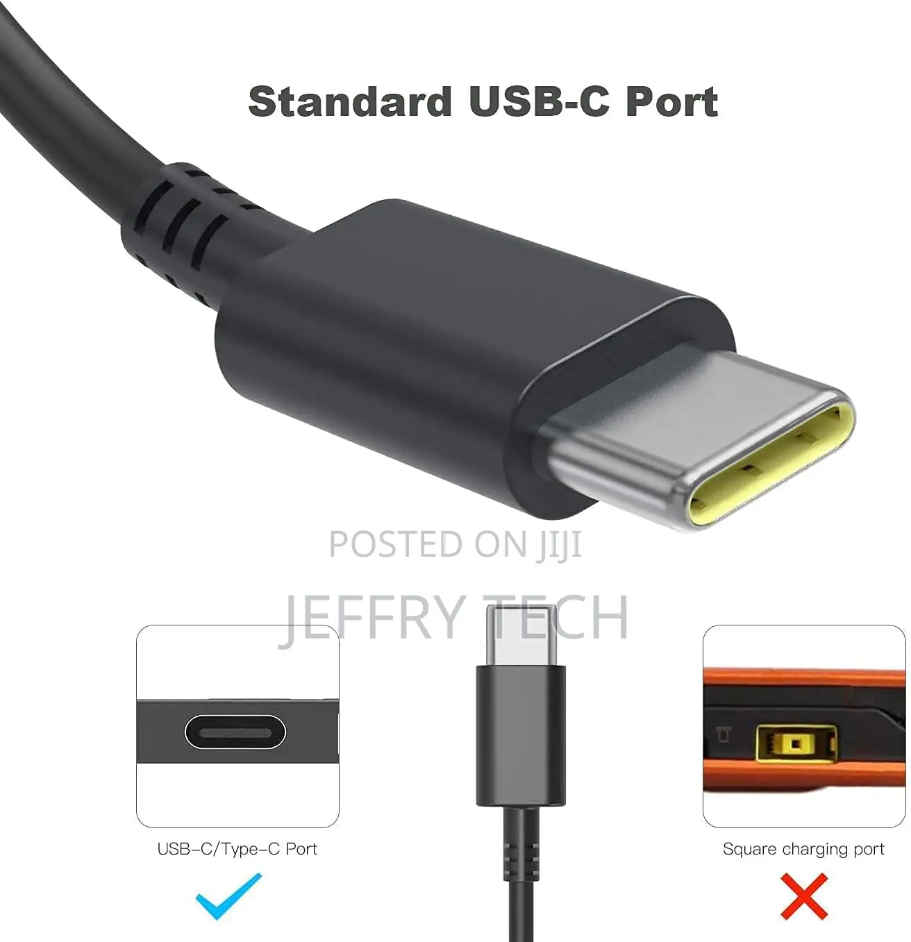 Replacement for 65w Lenovo Laptop Charger Usb C ;Compatible