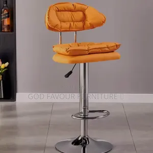 Colorful Modern Var Stool With Metal Base Fy5cb