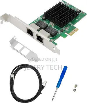 Dual-Port Pcie Network Card 1000mbps Pci Express Ethernet Ca