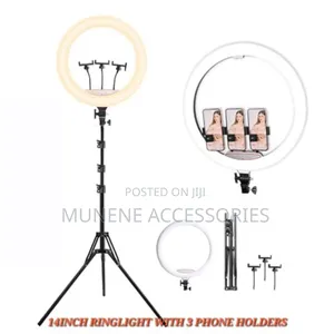 14inch Ring Light With 2.1m Tripod Stand 3 Cell Phone Holder