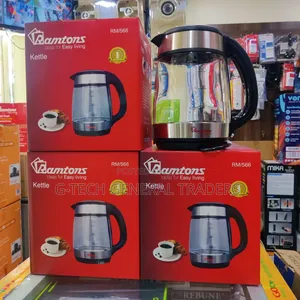 Ramtons Glass Jar 1.7l Electric Kettle Rm/566