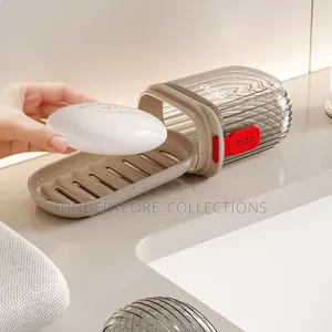 Travel Soap Dish Case(Clear)