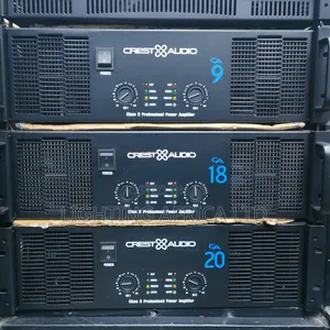 Standard Quality Crest Audio Ca9 Proffesional Power Amplifier