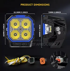 Powerful Small Cube Light 60 Watts With Side Shooters